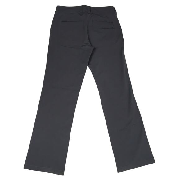 Lole Wicking Travel Pants UPF Protection Dark Grey Mid Rise Straight Leg Women 4 - Picture 2 of 14